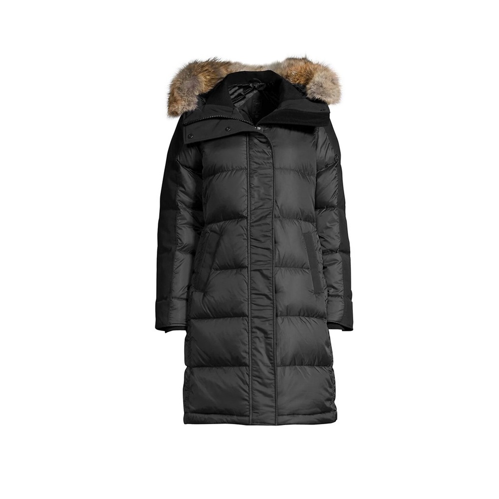 Authentic Canada Goose Rowley black label down filled parka size S small